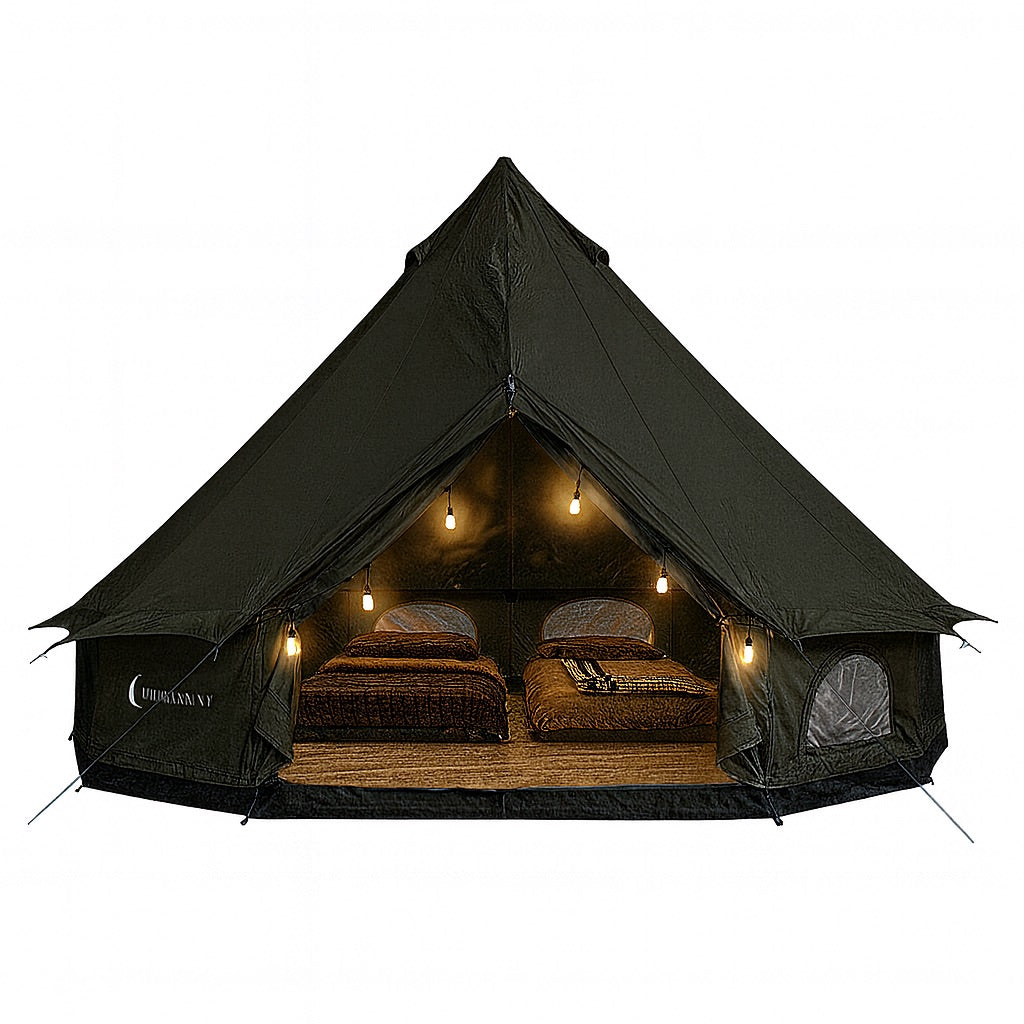 Bell Tent WIMAN Canvas black (Model without center pole)
