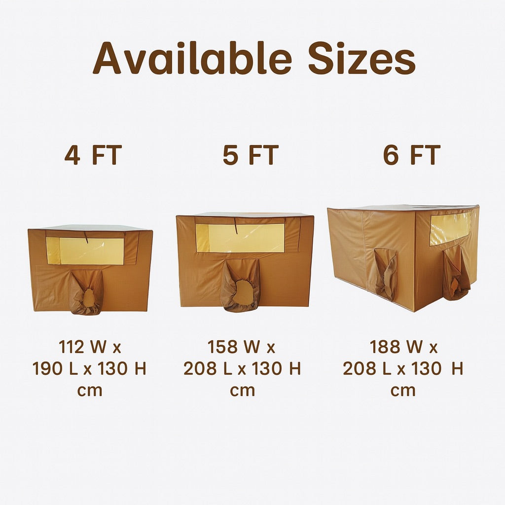 Wiman- Gold Tent and 3000BTU air conditioner