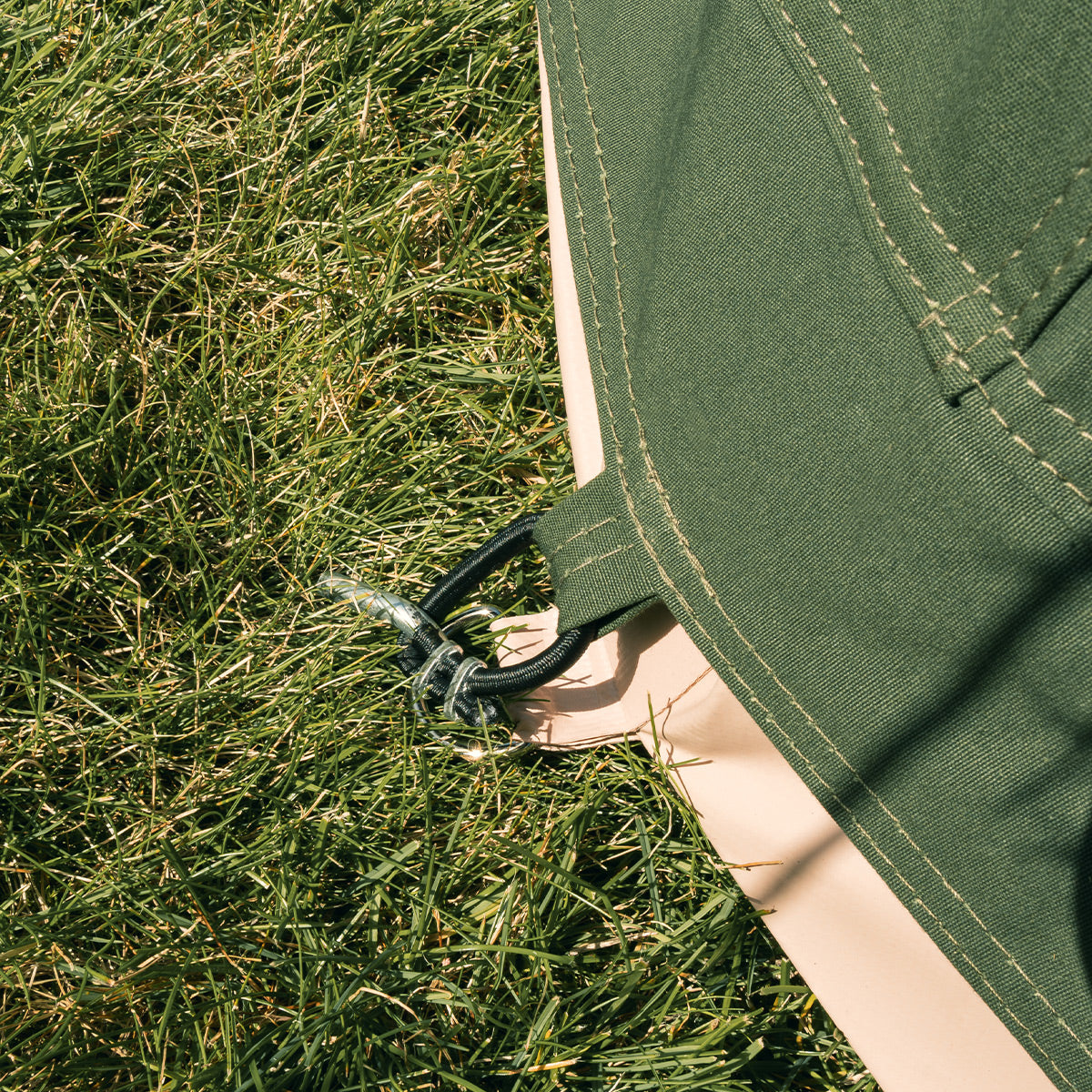Bell Tent WIMAN Canvas Green (Model without center pole)