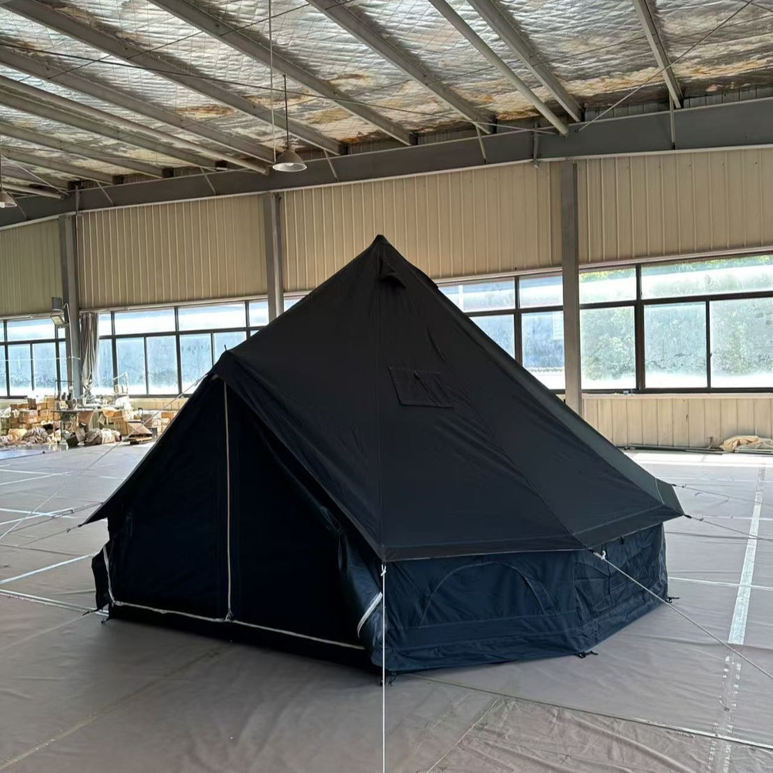 Bell Tent WIMAN Canvas black (Model without center pole)