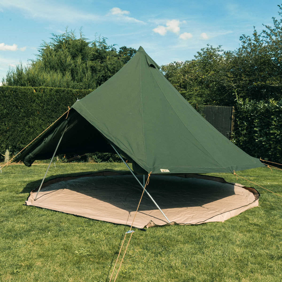 Bell Tent WIMAN Canvas Green (Model without center pole)