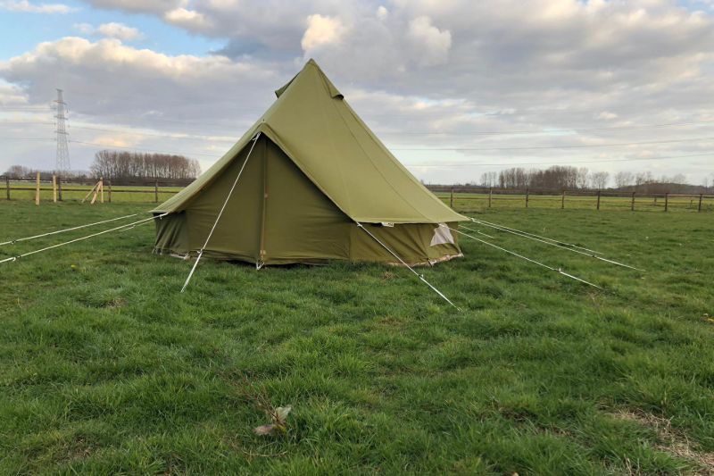 Bell Tent WIMAN Canvas Green (Model without center pole)