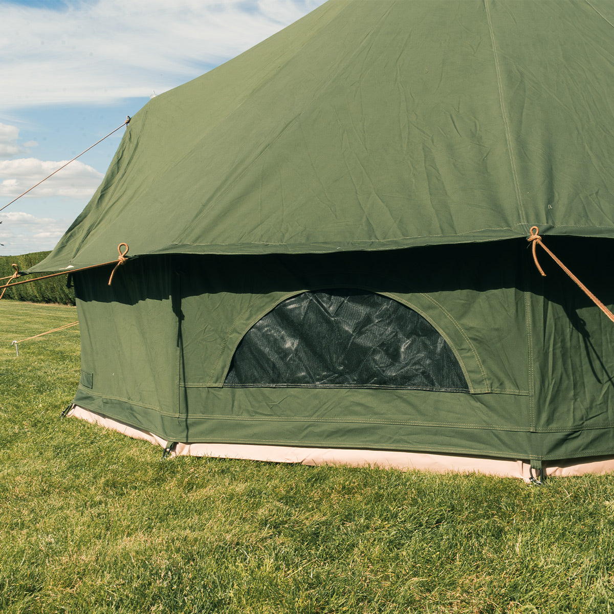 Bell Tent WIMAN Canvas Green (Model without center pole)