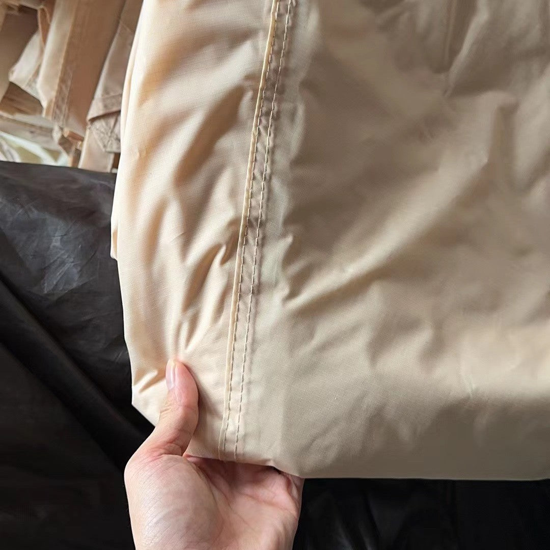 ฟรายชีทคลุมเต็นท์กระโจม (3/4/5 เมตร) ผ้า Oxford 300D กันน้ำ 100% มาพร้อมเชือก สมอบก และ “เสากลาง” - รูปที่ 10