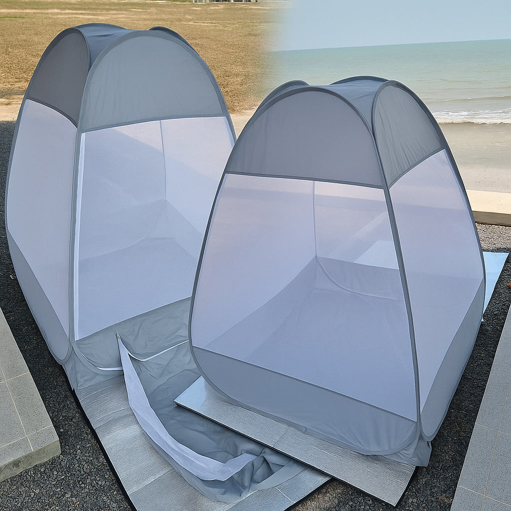 มุ้งนั่งสมาธิ วิมานแอร์ สร้างพื้นที่ส่วนตัวสำหรับนั่งสมาธิได้อย่างเงียบสงบ