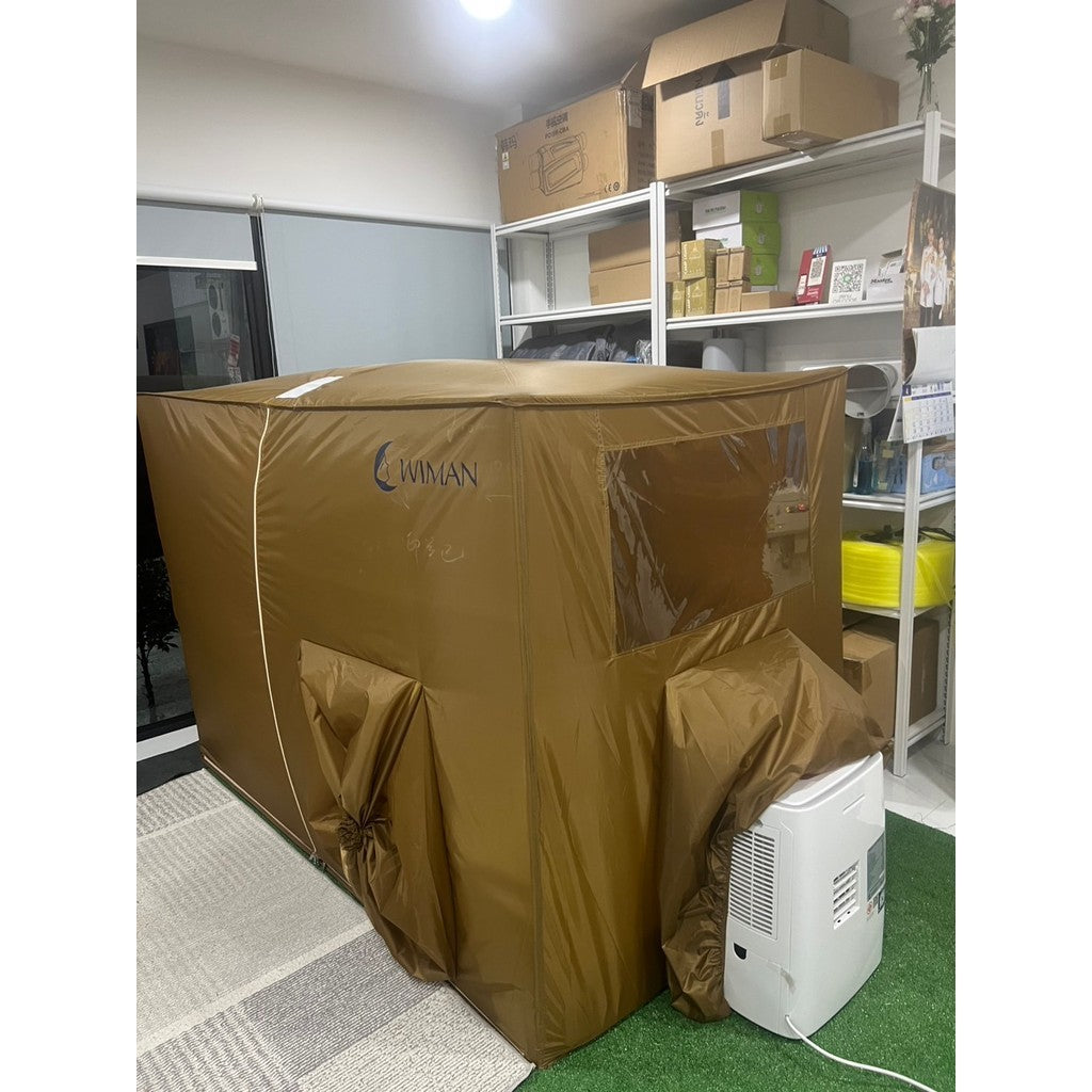 Wiman- Gold Tent and 3000BTU air conditioner