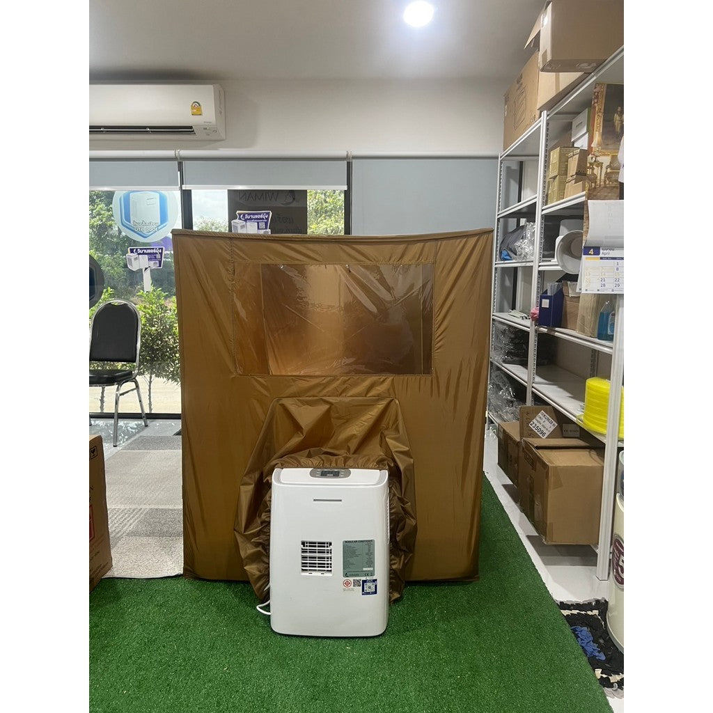 Wiman- Gold Tent and 3000BTU air conditioner