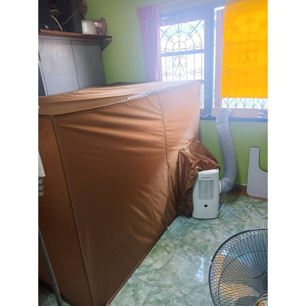 Wiman- Gold Tent and 3000BTU air conditioner