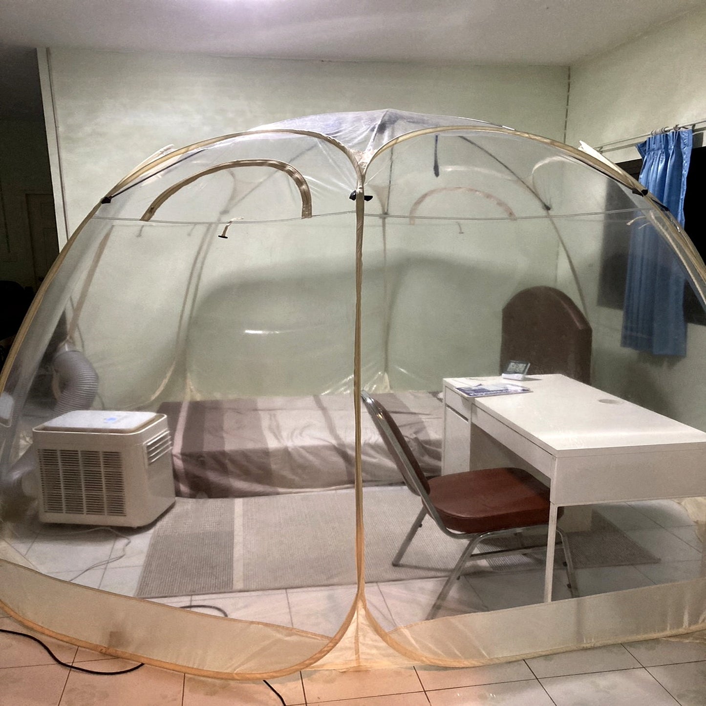 WIMAN โดมใส (Clear Dome Tent) — 3 m / 3.5 m กางง่ายด้วยสปริง - รูปที่ 10