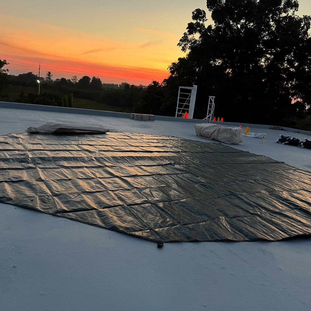 กราวชีท (Groundsheet) สำหรับเต็นท์กระโจม WIMAN 3M / 4M / 5M จุดเด่นสินค้า: กันน้ำ 100%