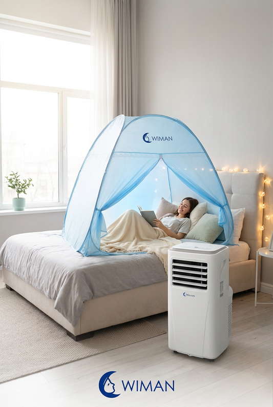รีวิว ชุดแอร์ WIMAN + มุ้งแอร์: จบปัญหาค่าไฟแพง เปลี่ยนห้องร้อนให้เย็นฉ่ำ
