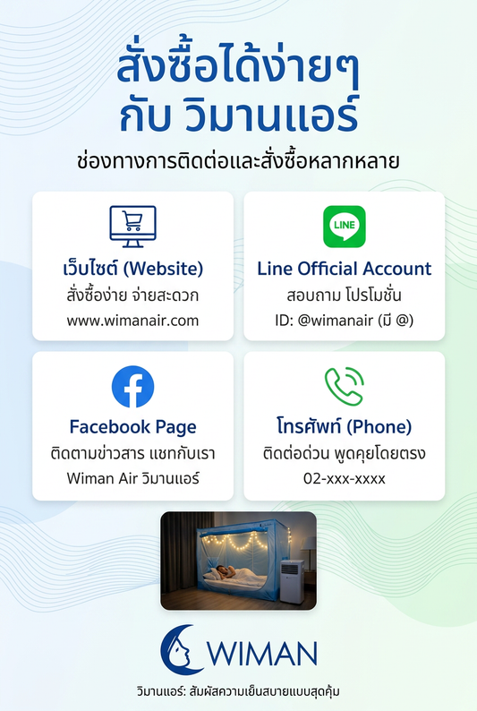 มุ้งแอร์วิมานแอร์ รีวิว: เปลี่ยนห้องนอนร้อนให้เป็นสวรรค์ส่วนตัวง่ายๆ