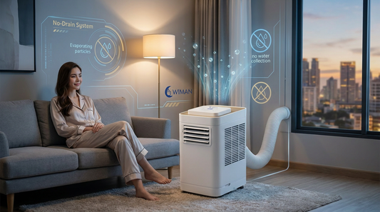 แอร์เคลื่อนที่ไม่ต้องเทน้ำทิ้ง? WIMAN Air ไขความลับนวัตกรรมความเย็นสบาย