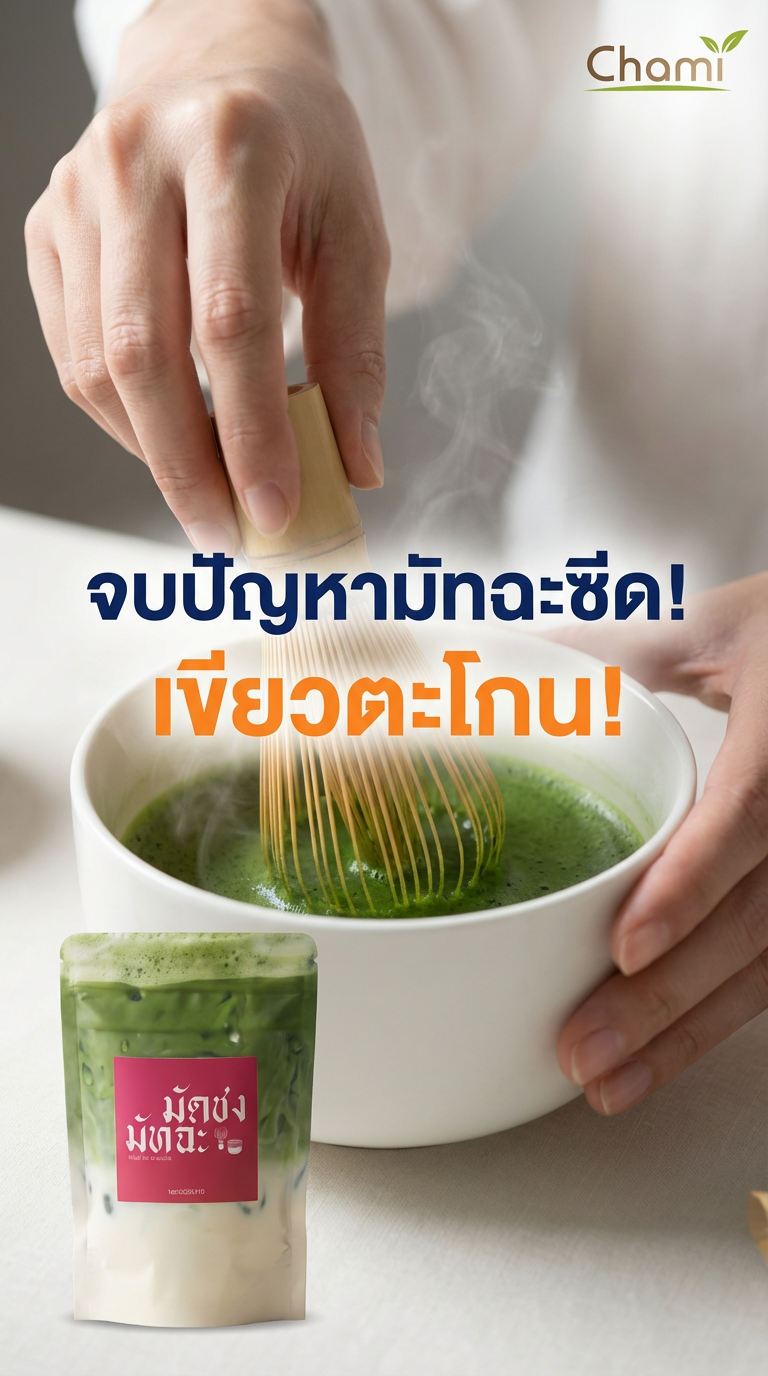 รู้จักมัทฉะ Chami Matcha รุ่น 602 vs Original กับวิธีชงชาที่ละมุนอย่างแท้จริง