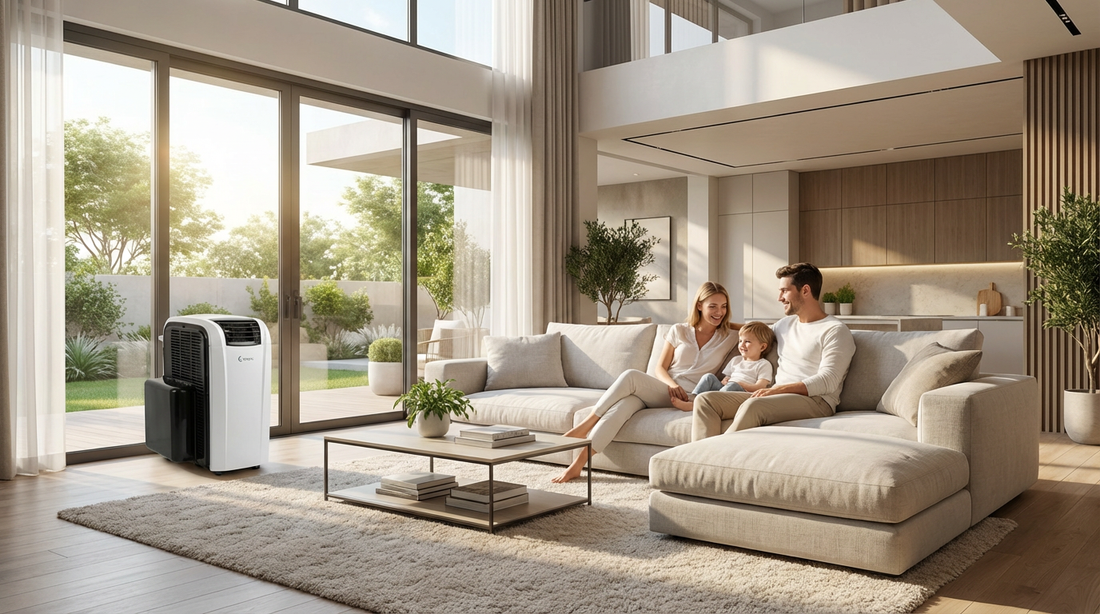 WIMAN Air 18000 BTU: แอร์เคลื่อนที่เย็นฉ่ำ สู้ร้อนทุกห้องใหญ่!