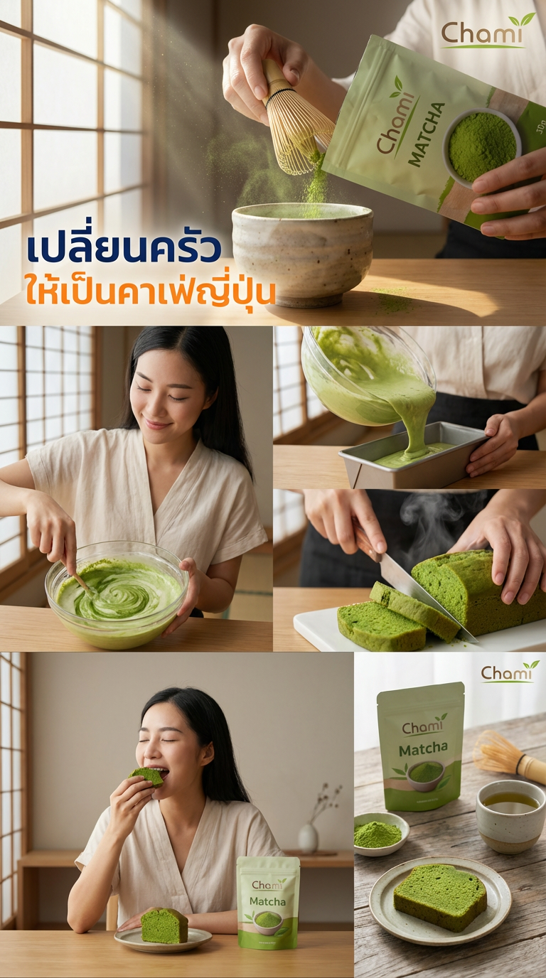 ชามัทฉะ: เกรดมัทฉะ (Original vs. 602) และวิธีชง Chami Matcha ให้ละมุนลงตัว