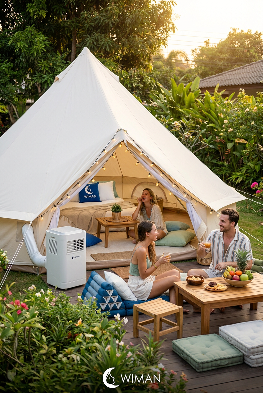เต็นท์แอร์ WIMAN Air: เปลี่ยนสวนหลังบ้านให้เป็น Outdoor Living Room สุดชิลล์