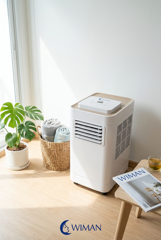 รีวิวแอร์เคลื่อนที่ WIMAN Air 12000 BTU: นวัตกรรมใหม่! เย็นฉ่ำ...ไม่ต้องเทน้ำทิ้ง