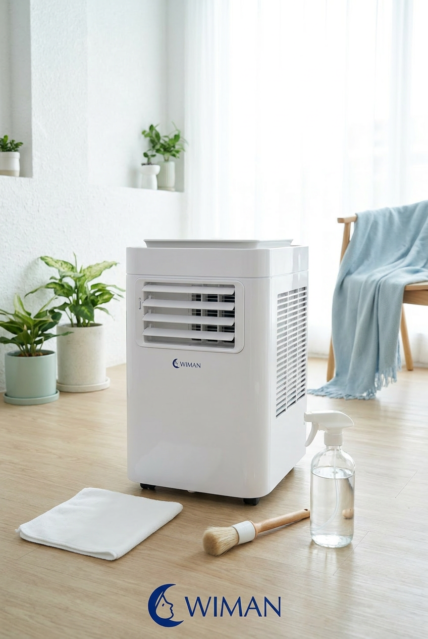 วิธีล้างแอร์เคลื่อนที่ WIMAN Air 9000 BTU ง่ายๆ ด้วยตัวเองใน 3 ขั้นตอน