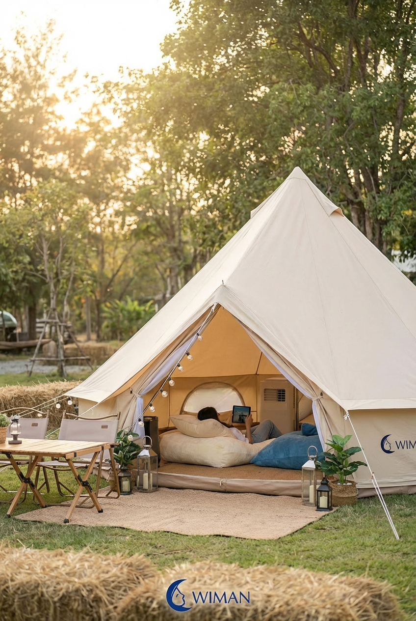 เต็นท์กระโจม WIMAN Air: เปลี่ยนบ้านให้เป็น Glamping ส่วนตัวสุดชิลล์