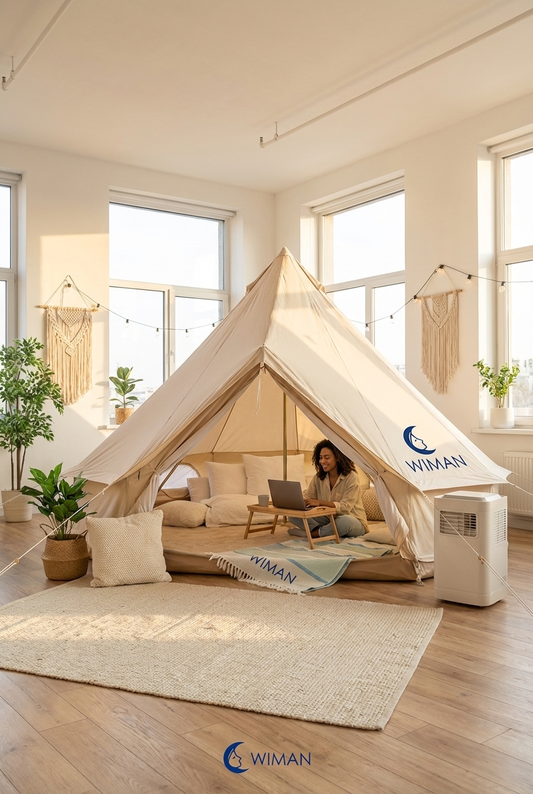 เปลี่ยนบ้านให้เป็นรีสอร์ท! ด้วยเต็นท์กระโจม WIMAN AIR พร้อมแอร์เย็นฉ่ำ