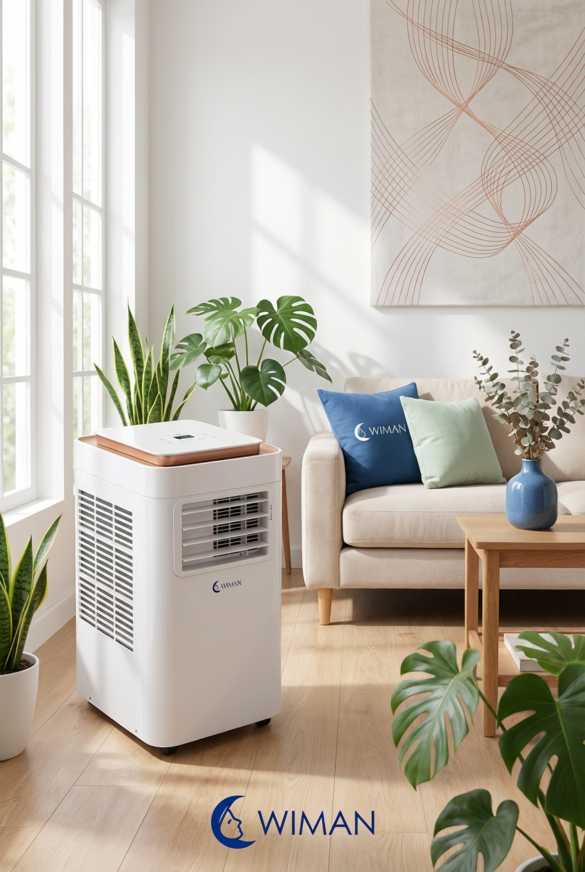 แอร์เคลื่อนที่คอยล์ทองแดง ดีกว่ายังไง? WIMAN Air 9000 BTU คำตอบที่คนรักความเย็นต้องรู้