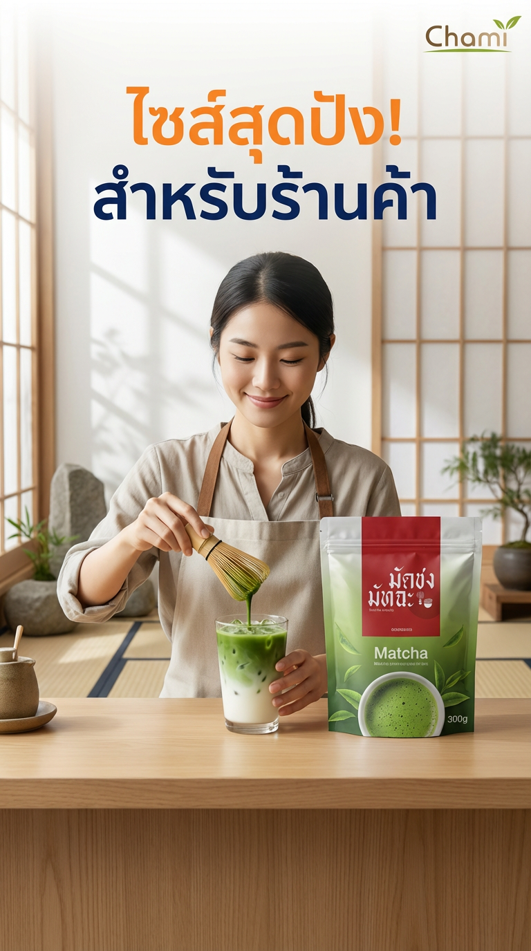 เปิดโลกมัทฉะพรีเมียม: ไขความลับความละมุนและวิธีชงที่สมบูรณ์แบบกับ Chami Matcha