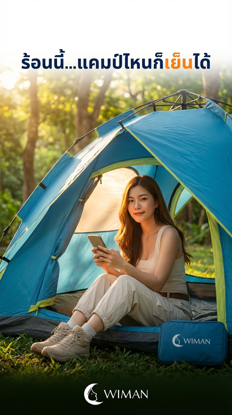 เต็นท์แอร์ T890 จาก WIMAN Air ช่วยให้แคมป์ปิ้งสบายในทุกทริป