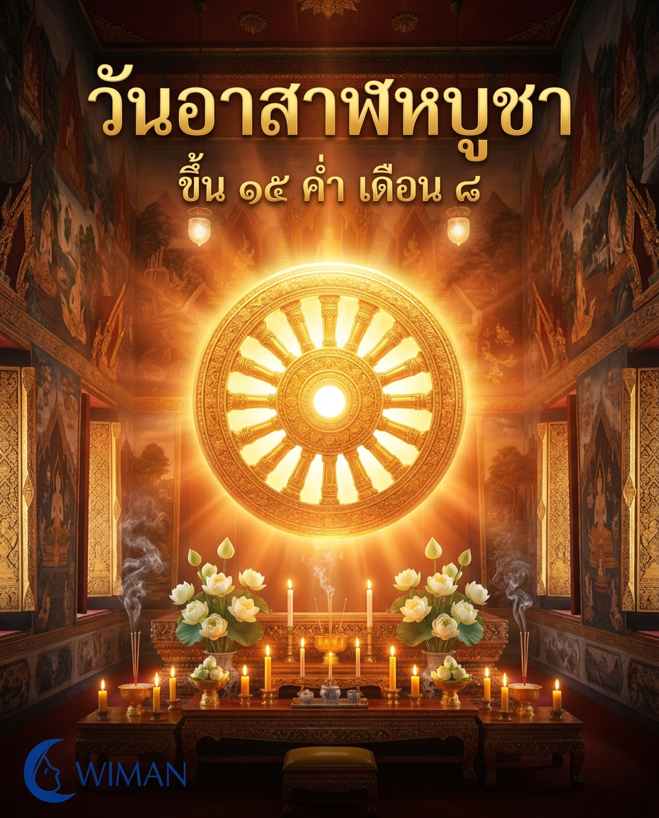วันอาสาฬหบูชา: การเริ่มต้นแห่งแสงสว่างของพระรัตนตรัย | Wiman Air