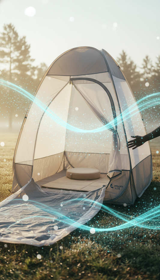 วิมานแอร์มุ้งนั่งสมาธิ: พื้นที่สงบ เติมความเย็น พกพาสะดวกสำหรับทุกสถานที่