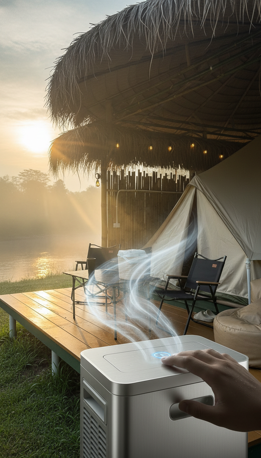 วิมานแอร์ แอร์เคลื่อนที่ เติมเต็มความเย็นสบายทุกการพักผ่อนกลางแจ้ง