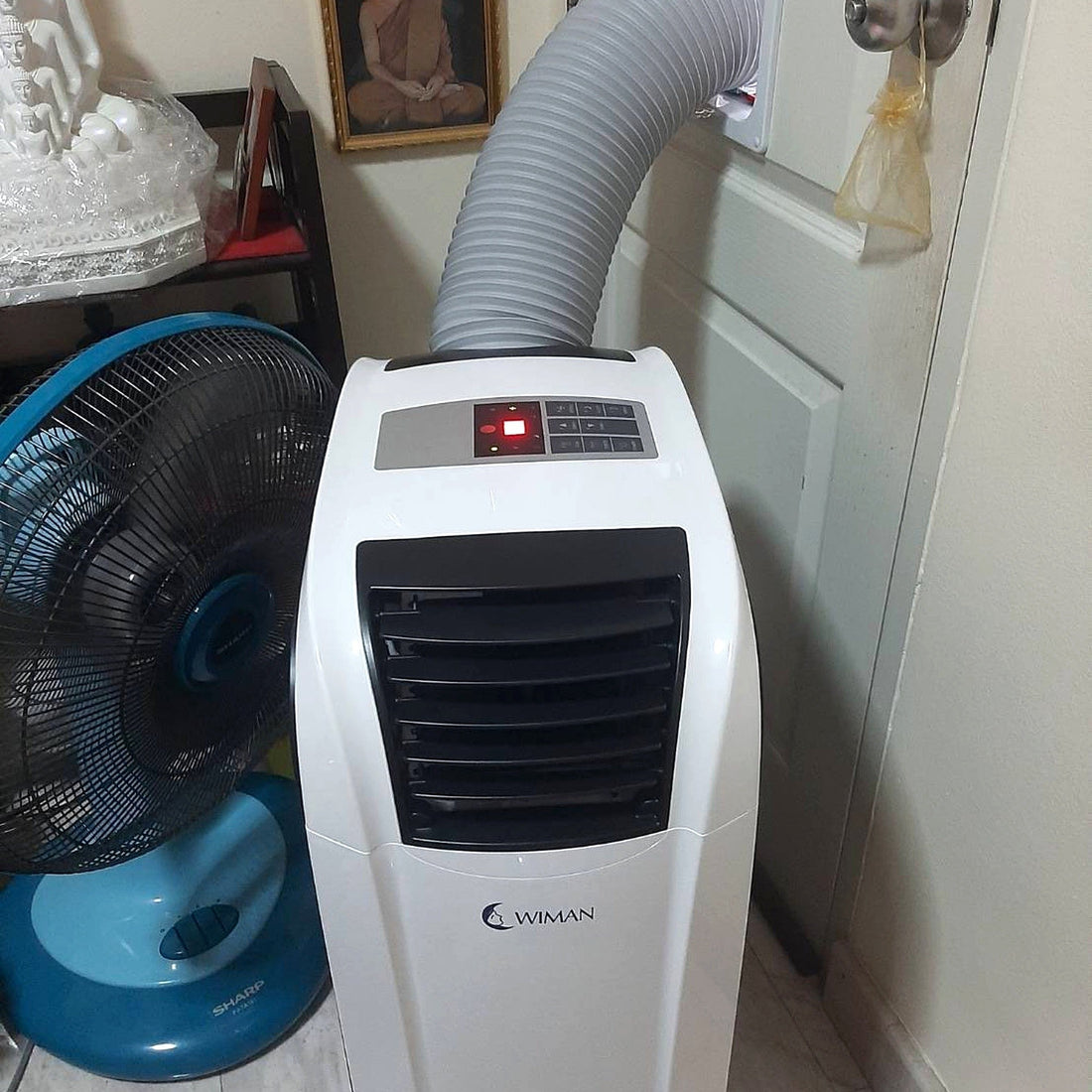 รวมภาพจริง! แอร์เคลื่อนที่ WIMAN Air 18000 BTU เย็นสบายทุกที่