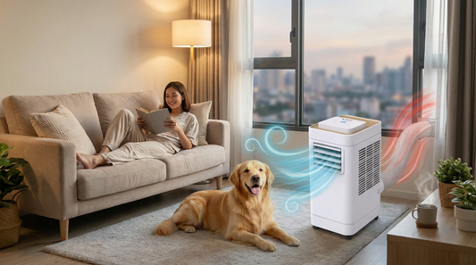 แอร์เก่ากินไฟทำช็อตฟีล? WIMAN AIR 12000 BTU แอร์เคลื่อนที่ระบบ Soft Start เย็นฉ่ำ ไม่กลัวบิล!