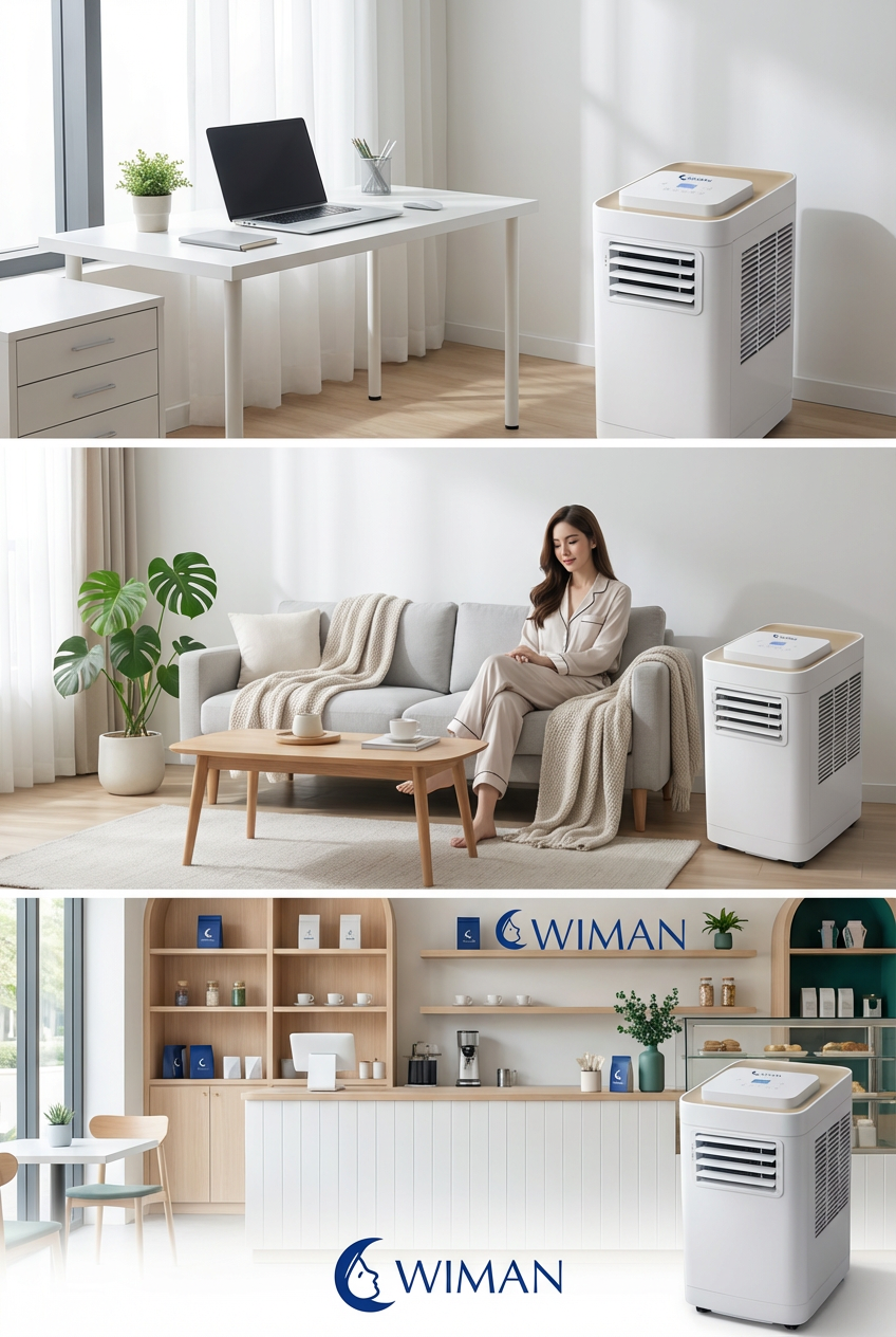 รีวิว แอร์เคลื่อนที่ WIMAN Air 12000 BTU เย็นจริงไหม? ฟังเสียงจากผู้ใช้จริง!