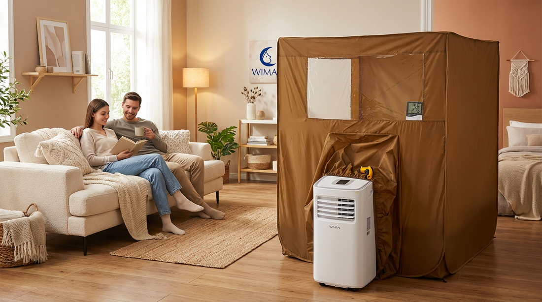 รีวิวเซ็ตคู่หูคลายร้อน WIMAN Air 3000 BTU + มุ้งแอร์ เย็นไว ไม่ต้องเจาะ!