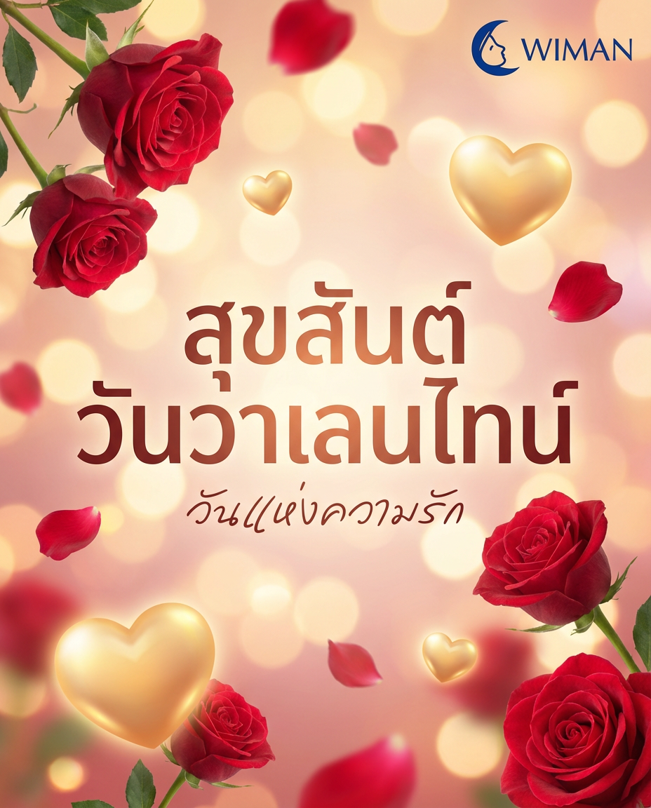 วันวาเลนไทน์ 14 กุมภาพันธ์ – เติมเต็มหัวใจด้วยความรักที่อบอุ่น | Wiman Air
