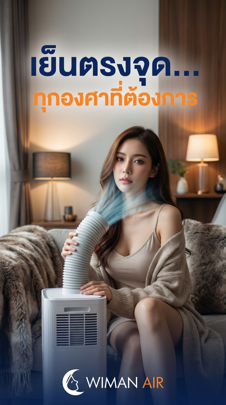 ส่งลมเย็นตรงจุด! แก้ปัญหาแอร์ไม่ถึงด้วย "ตัวต่อท่อลมเย็น" วิมานแอร์