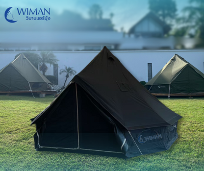 Bell Tent WIMAN Canvas black (Model without center pole)