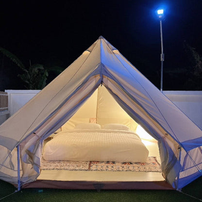 tent canopy, ບໍ່ມີເສົາກາງ, tent ຮູບຊົງກະດິ່ງ, Bell Tent Canvas Wiman