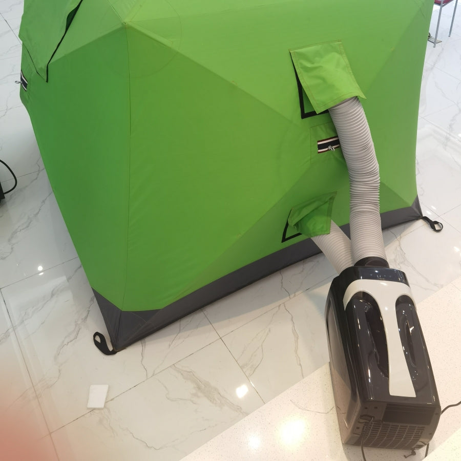 Camping Air แอร์สำหรับแคมปิ้งค์ แอร์เคลื่อนที่พกพาขนาดเล็กพกพา 3500 BTU 220V วิมานแอร์ PC10R