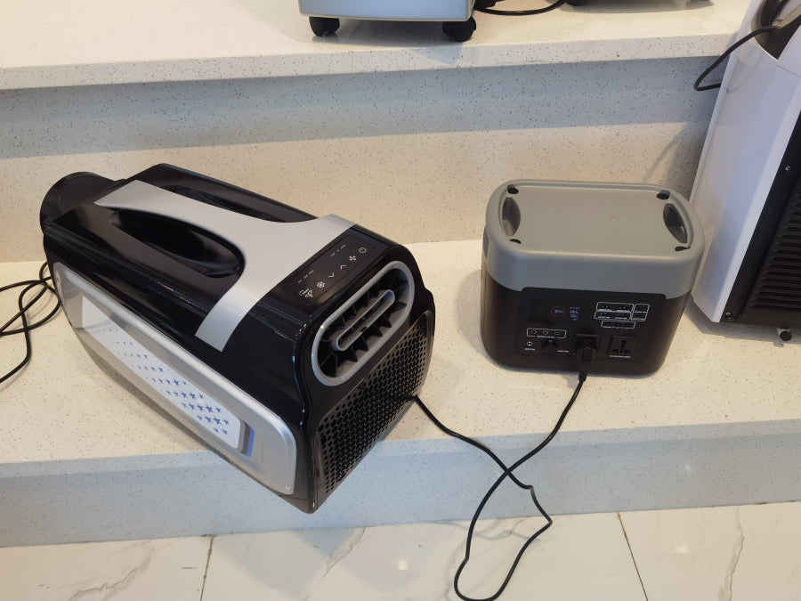 Camping Air แอร์สำหรับแคมปิ้งค์ แอร์เคลื่อนที่พกพาขนาดเล็กพกพา 3500 BTU 220V วิมานแอร์ PC10R