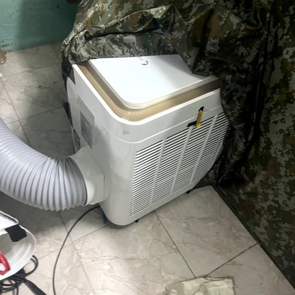 ชุดแอร์และมุ้งแอร์ลายพราง 9000 BTU เย็นสบายทุกพื้นที่ 4/5/6 ฟุต