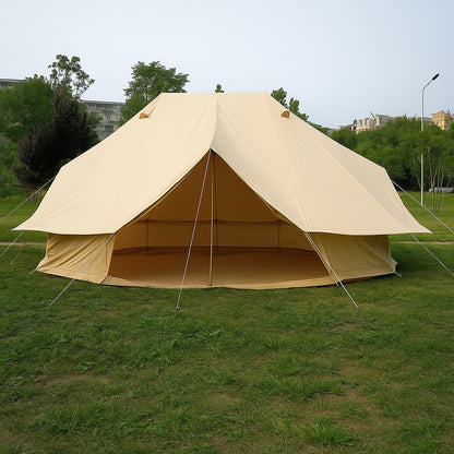 ฟรายชีทคลุมเต็นท์จักรพรรดิ Emperor Tent WimanAir ขนาด 4x6 เมตร ผลิตจากผ้าลายสก็อต