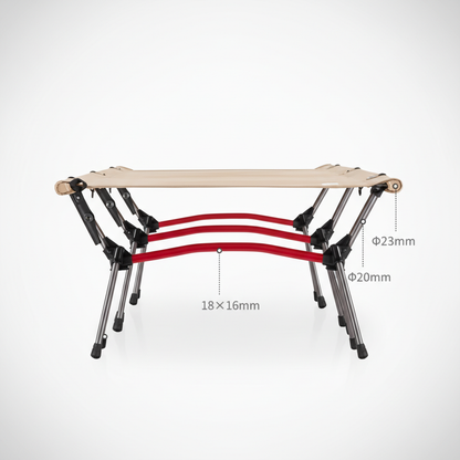 เตียงสนาม WIMAN AIR High Camp Aluminium L/XL พับง่าย รับ 150 กก. เบาสบาย