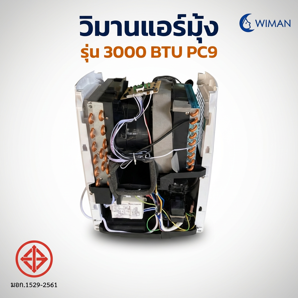 แอร์มุ้งวิมานแอร์ 3000 BTU สุดพรีเมี่ยม ที่คุณไม่ควรพลาด