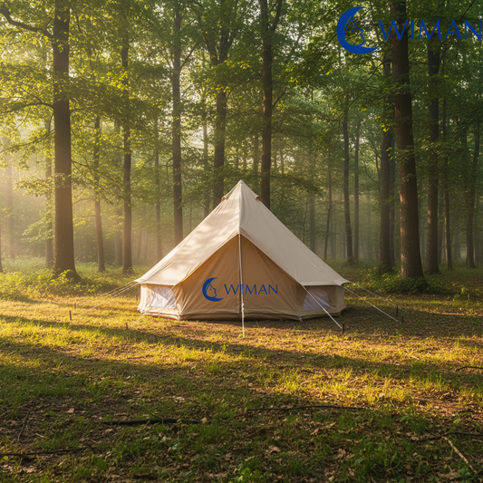 เต็นท์กระโจมสีขาวครีม คลาสสิค มีเสากลาง กางง่าย ใช้งานสะดวก ถ่ายรูปสวย ทนทาน มาตรฐาน - วิมานแอร์ Wiman Air [wiman_image_20251120_163740_0]