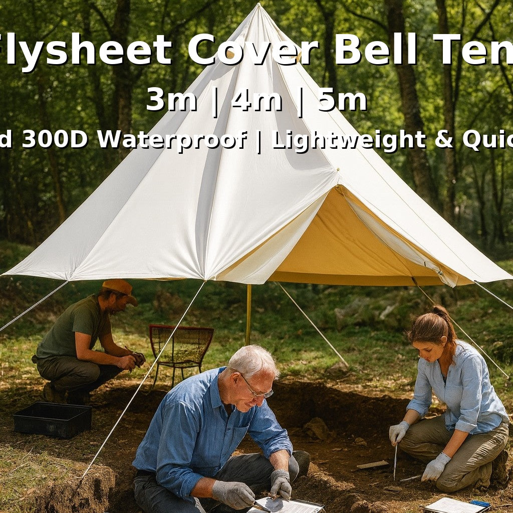 ฟรายชีทคลุมเต็นท์กระโจม Bell Tent (3, 4, 5 เมตร)