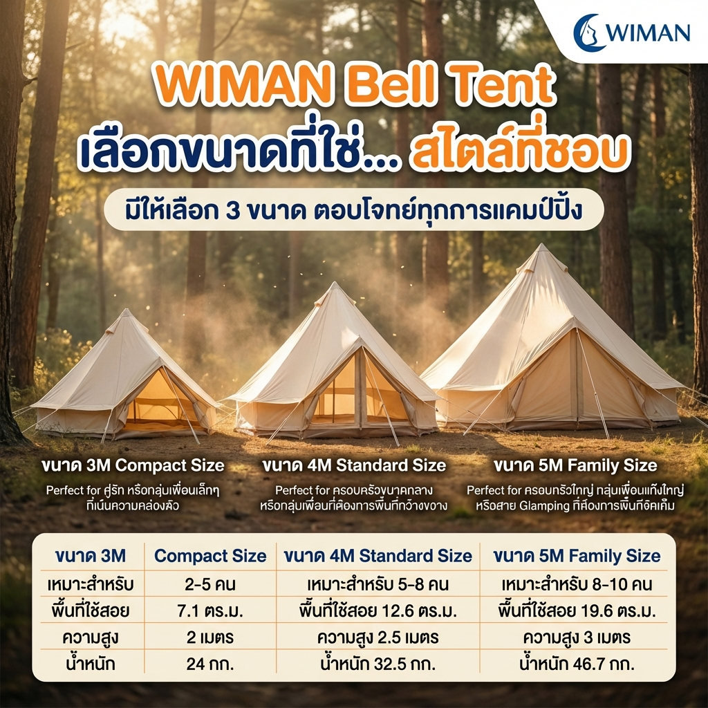 เต็นท์กระโจมสีขาวไร้เสากลาง คุณภาพสูง ราคาพิเศษ - วิมานแอร์ Wiman Air [A wimanair_portable ac 18000 btuproduct_110226_1657]