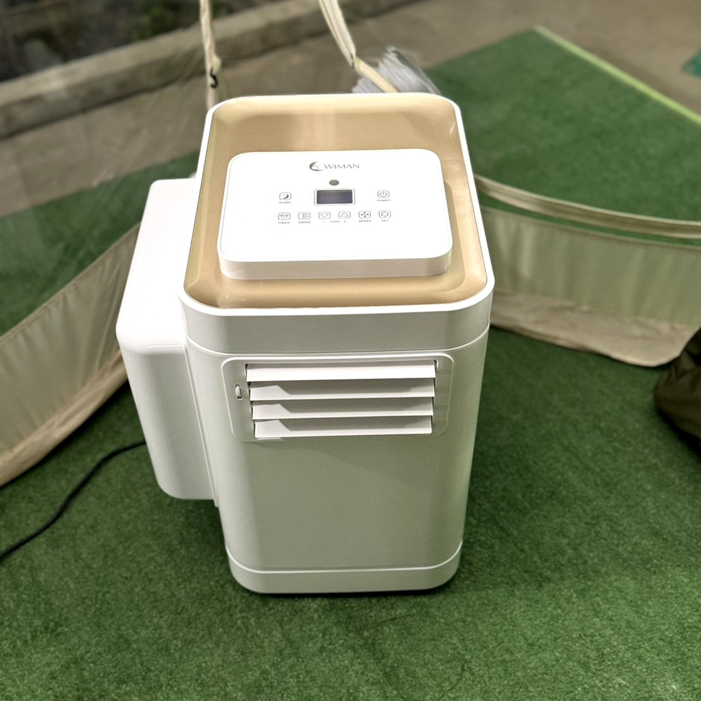 แอร์เคลื่อนที่ 12000 บีทียู กำลังสูง เหมาะห้องขนาดกลาง 20‑30 ตร.ม. ติดตั้งง่ายไม่ต้องเจาะผนัง ทนทาน คุณภาพสูง - วิมานแอร์ Wiman Air [wimanair-portable-ac-12000-btu-inverter-2025- (5)]