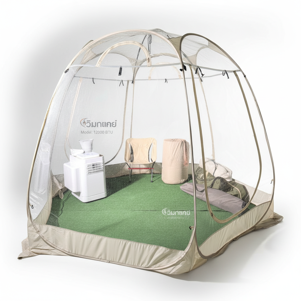 ชุดท่อเสริม 2 ท่อ WIMAN AIR แอร์เคลื่อนที่ 9000/12000/18000 BTU เย็นเร็ว ประหยัดไฟ | วิมานแอร์